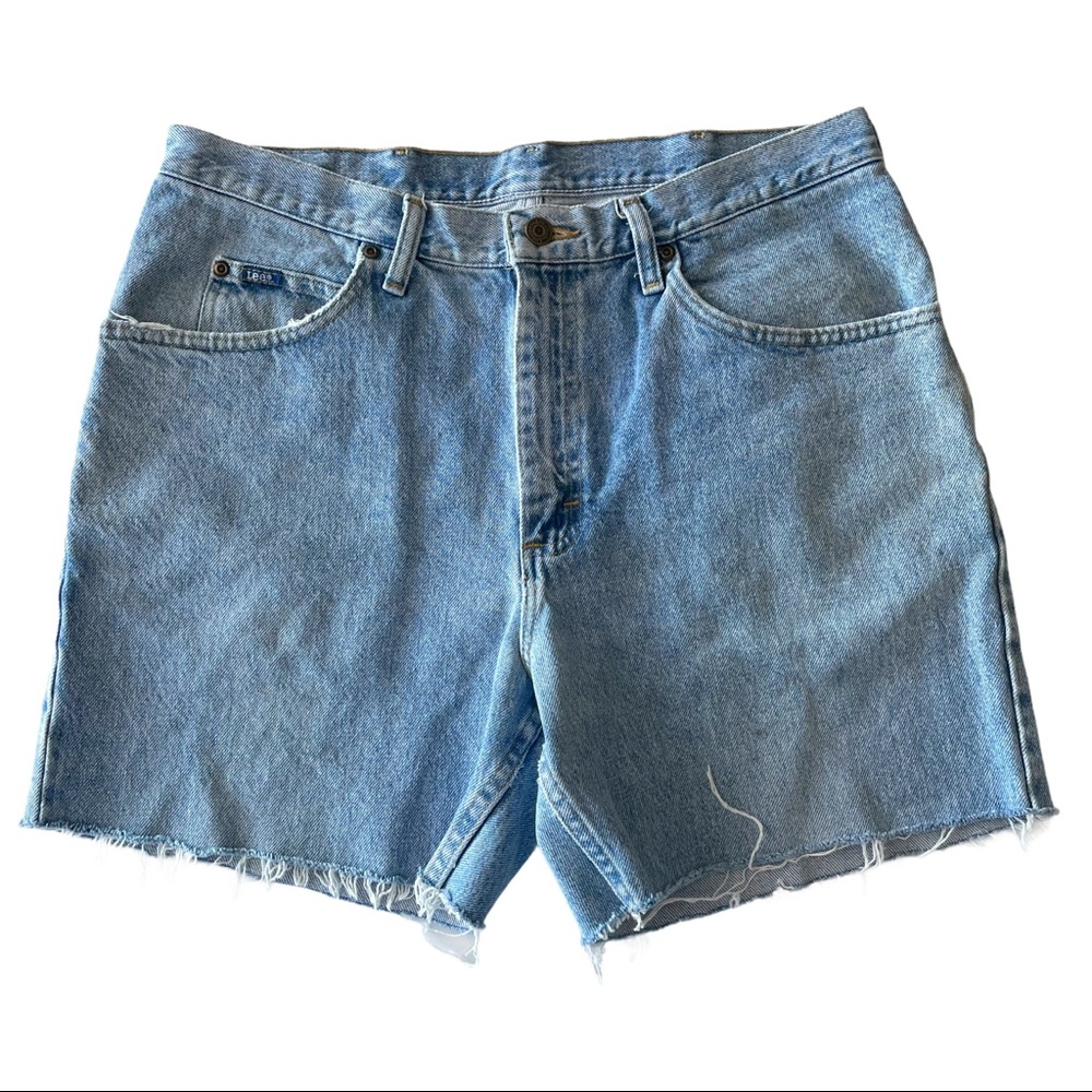 Lee Light Wash Denim Jean Shorts
